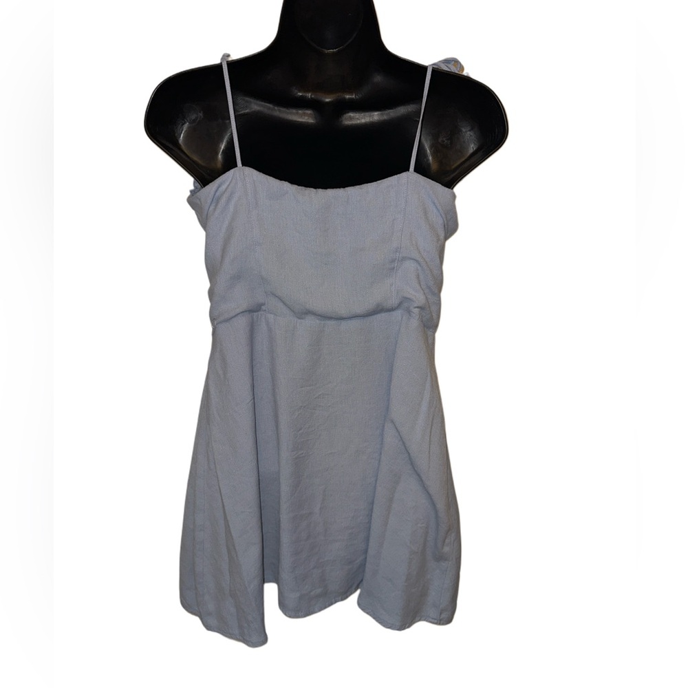 White Fox Boutique Baby Blue Mini Dress - Picture 5 of 5